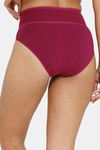 Zivame Anti-Microbial High Rise Full Coverage Tummy Tucker Hipster Panty (Pack of 2) - Multicolor — thumbnail 3